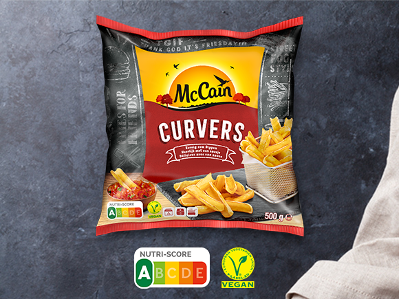 Curvers, parfaits pour tremper dans une sauce