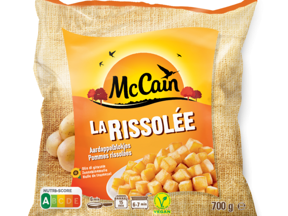 aardappelblokjes - à rissoler