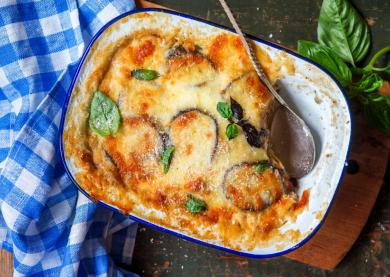 Moussaka avec des lamelles de pommes de terre McCain