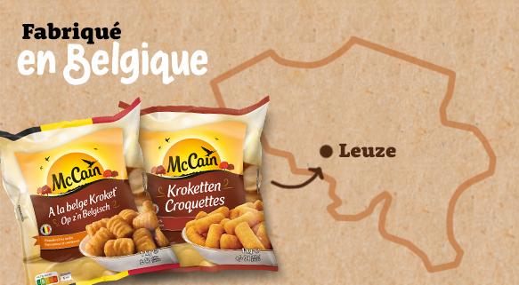 Produit en Belgique