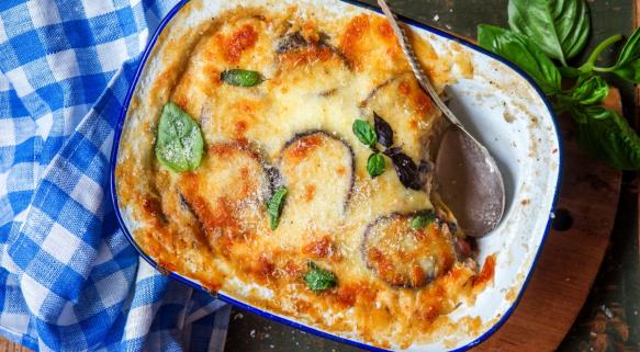 Moussaka avec des lamelles de pommes de terre McCain