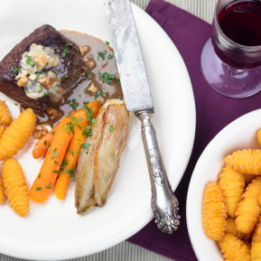 Tournedos pommes pom